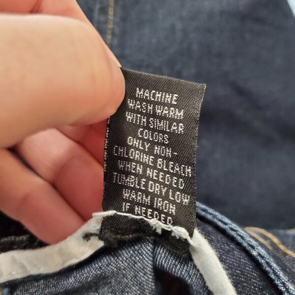 Apostrophe Petite Dark Wash Denim Pencil Skirt - Size 6P - Picture 8 of 8